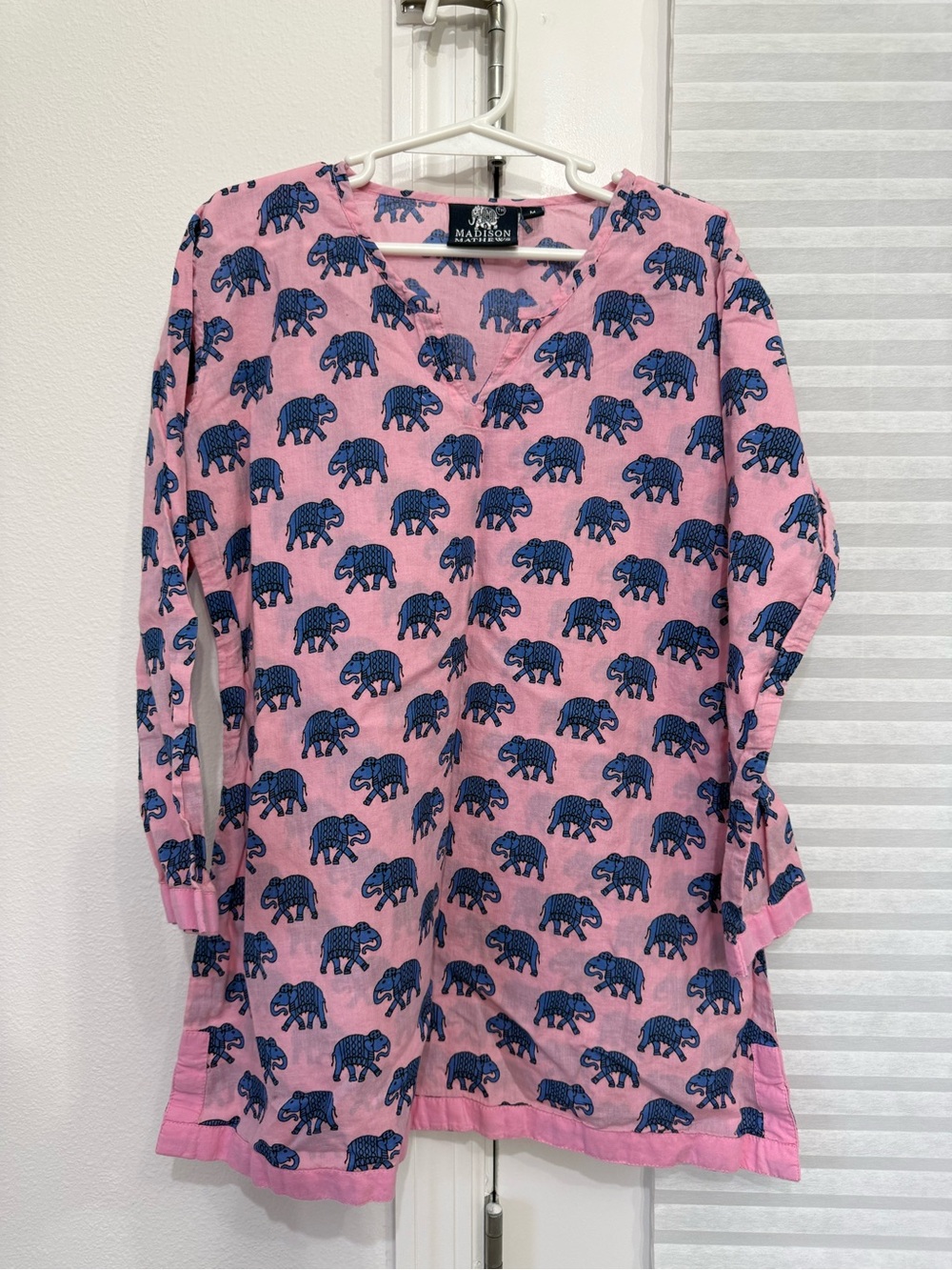 Madison Kids Pink Elephant Swim Coverup